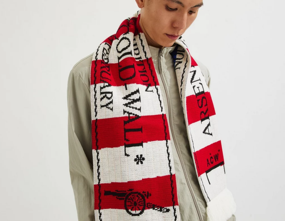 ผ้าพันคออาร์เซนอล Arsenal x A-COLD-WALL* Derby ของแท้
