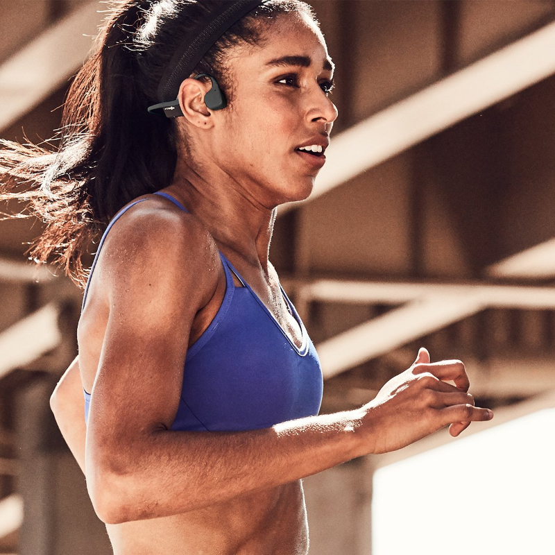 Aftershokz Trekz Air รุ่นท๊อป หูฟังออกกำลังกาย ไร้สาย ระบบ Bone conduction เบาสบาย เสียงเทพ ได้ยินเสียงรอบข้างและปลอดภัย