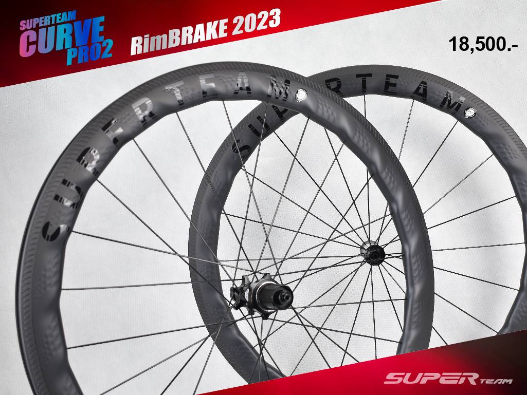 ULTRATEAM 45/45 CARBON WHEELSET 11 Speeds matt/black