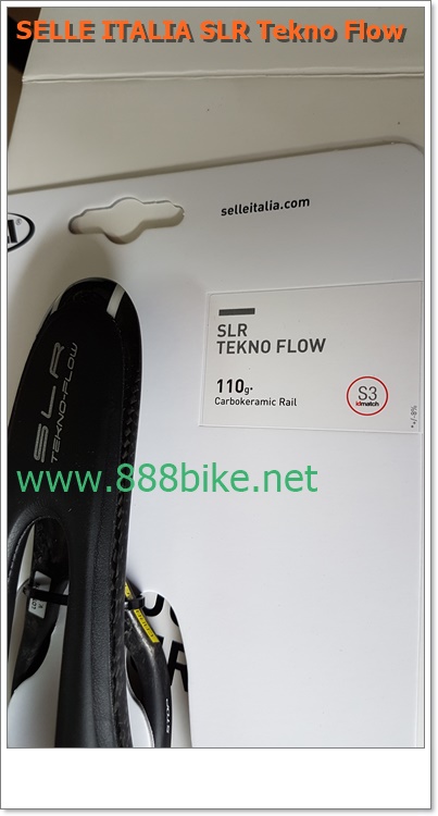 SELLE ITALIA อานนั่ง, SLR TEKNO FLOW (Road), S3