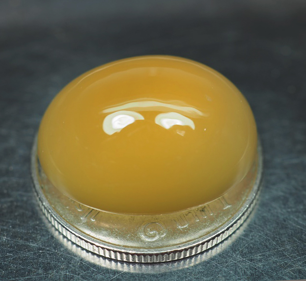 คาลซิโดนีสีเหลือง(Yellow Chalcedony) 15.52 กะรัต