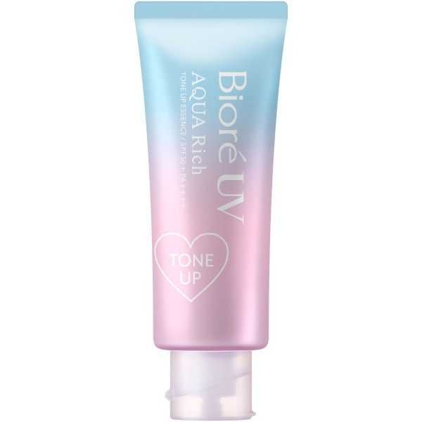 ครีมกันแดด Biore Aqua Rich Tone up SPF50+ (Lavender Color) 70millilitres