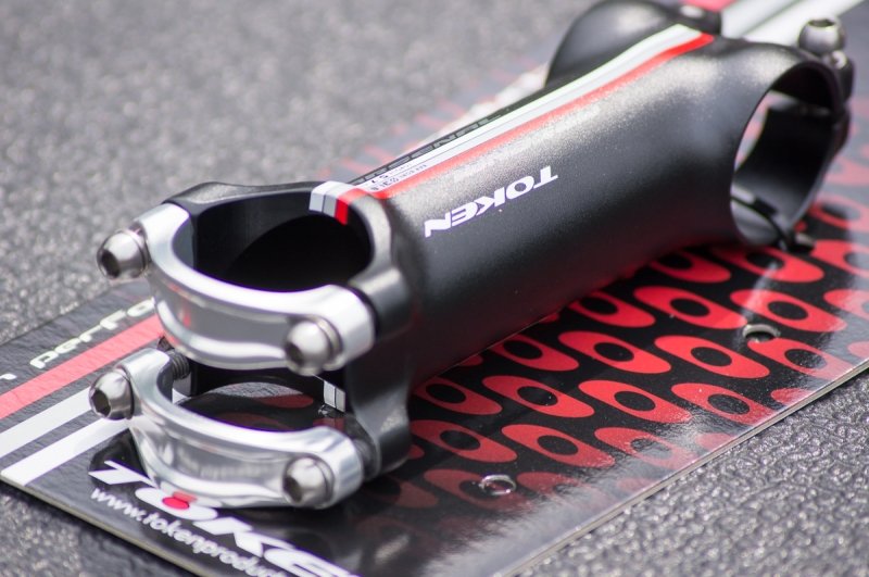 สเต็มน็อตไทเทเนียม TK939AT/2-31.8 TOKEN ยก7องศา. 100,110,120 mm