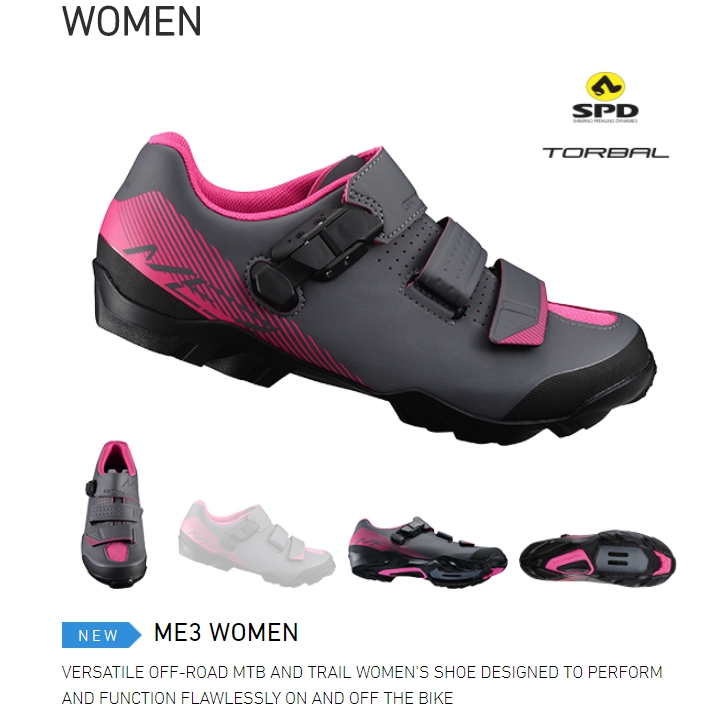 รองเท้าเสือภูเขาผู้หญิง Shimano MTB Enduro ME3(ME300)