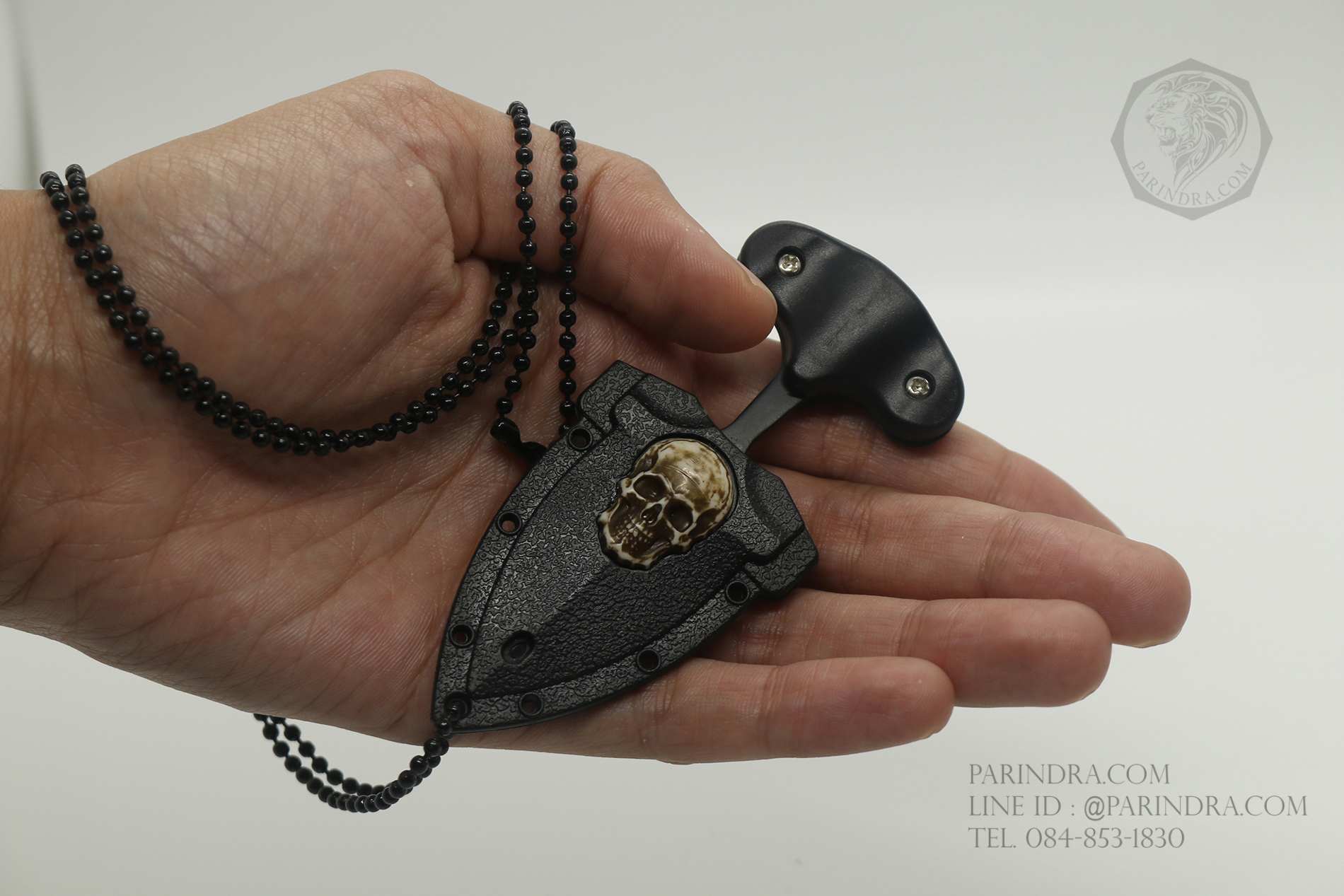 มีดห้อยคอ มีดชก ปลอกรูปหัวกระโหลก