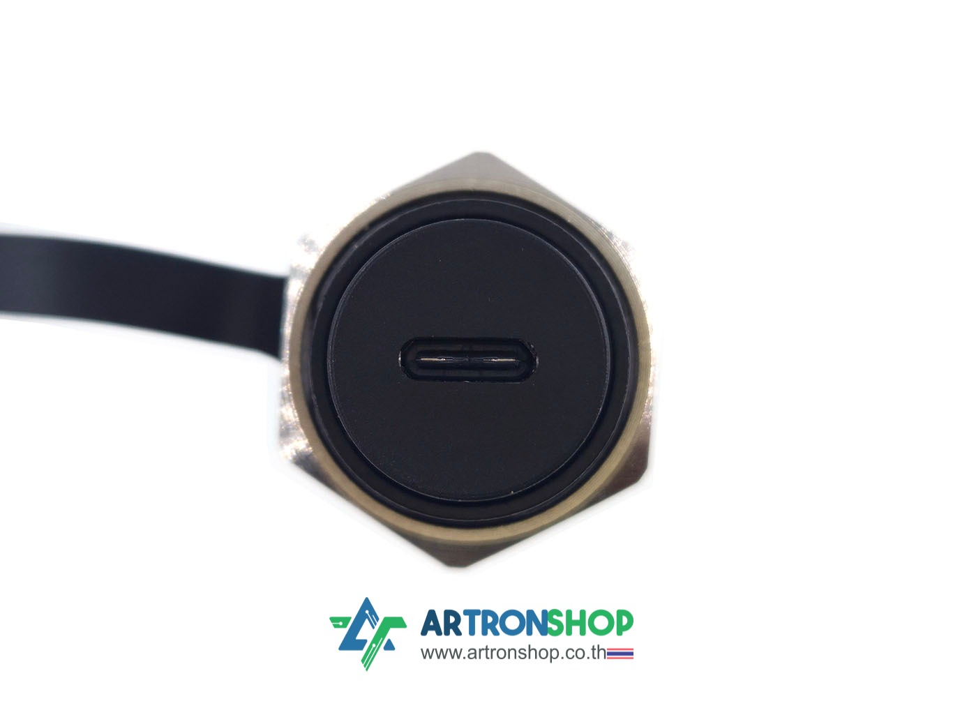 USB-C คอนเนคเตอร์ตัวเมีย กันน้ำ สำหรับติดกล่อง