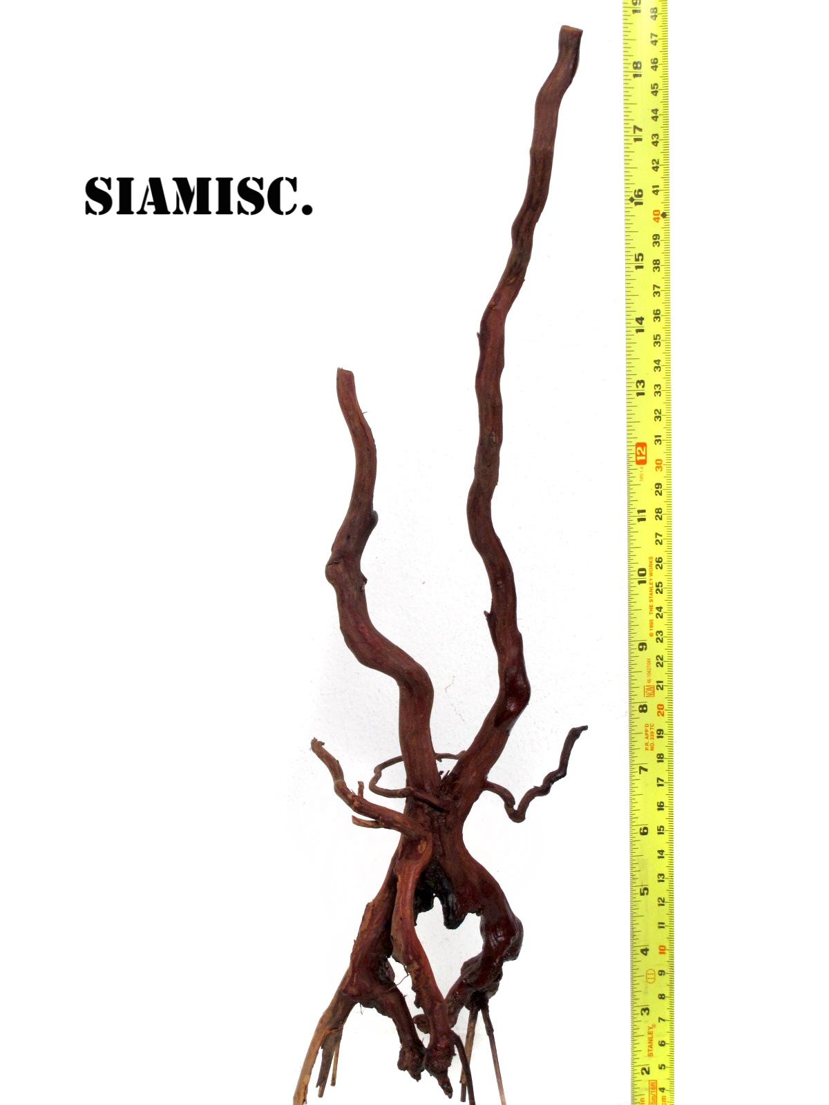 รากไม้แดงตกแต่งตู้ปลาหรือใช้เลี้ยงสัตว์เลื้อยคลาน 023