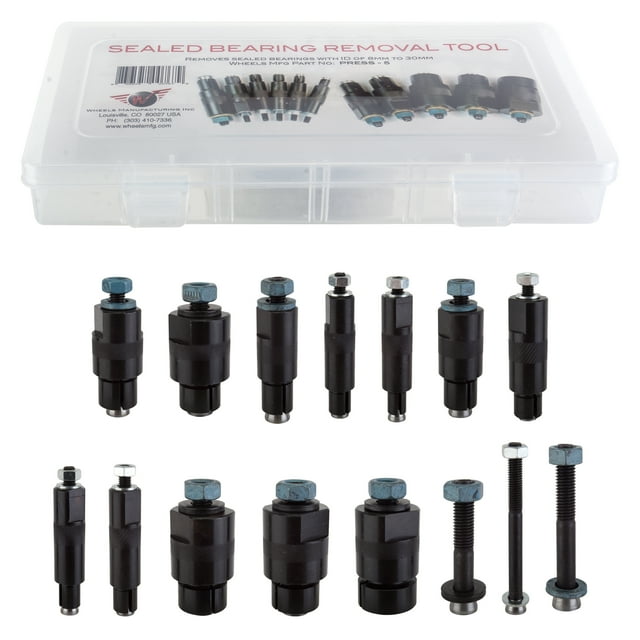 MFG Sealed Bearing Extractor Kit PRESS-5 เครื่องมือถอดลูกปืนจักรยาน อุปกรณ์ซ่อมจักรยานคุณภาพสูง