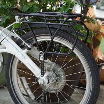 ตะแกรงหลังรถพับ16-20" ตะแกรงท้าย VINCITA C010 REAR CARRIER SMALL WHEEL ,C010***มีเฉพาะสีดำ*** ตะแกรงรถพับ