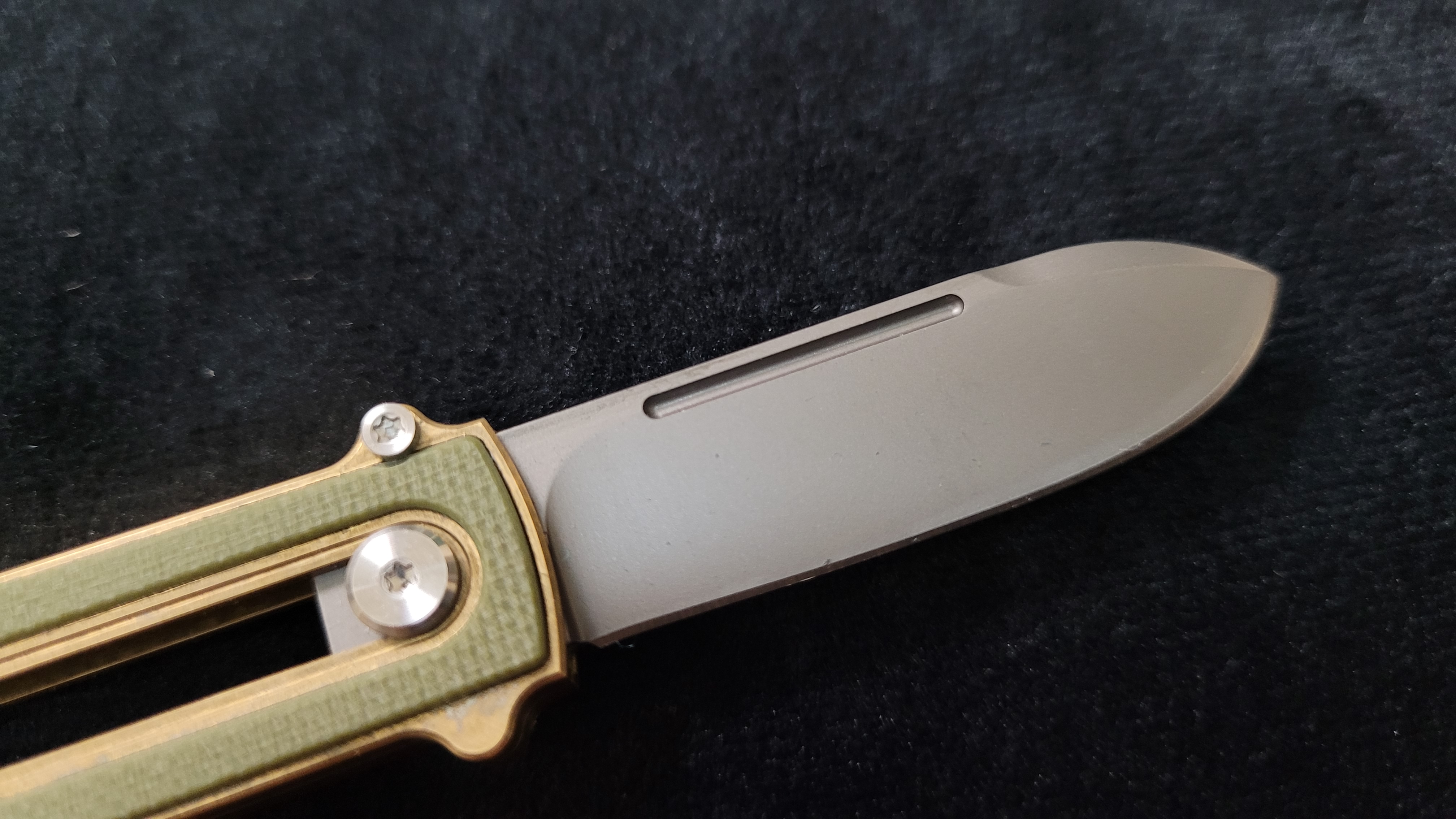 Al Br BarloX with M390 Blade-for a short time Dealer's Cost Green DLC Black Blade