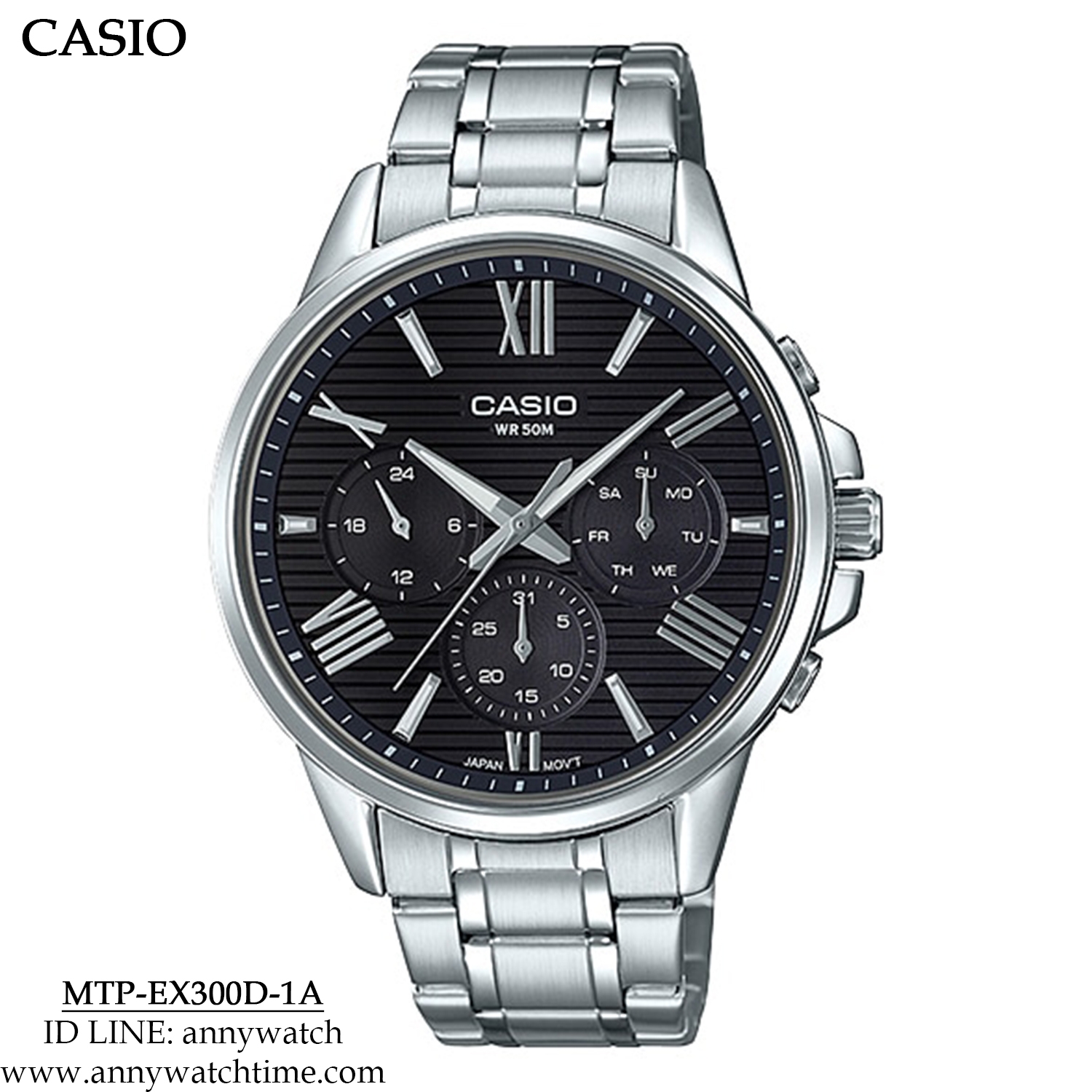 CASIO MTP-EX300D-1A
