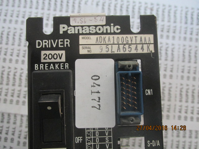 ADKA100GVTAAA SERVO DRIVE “ PANASONIC ”