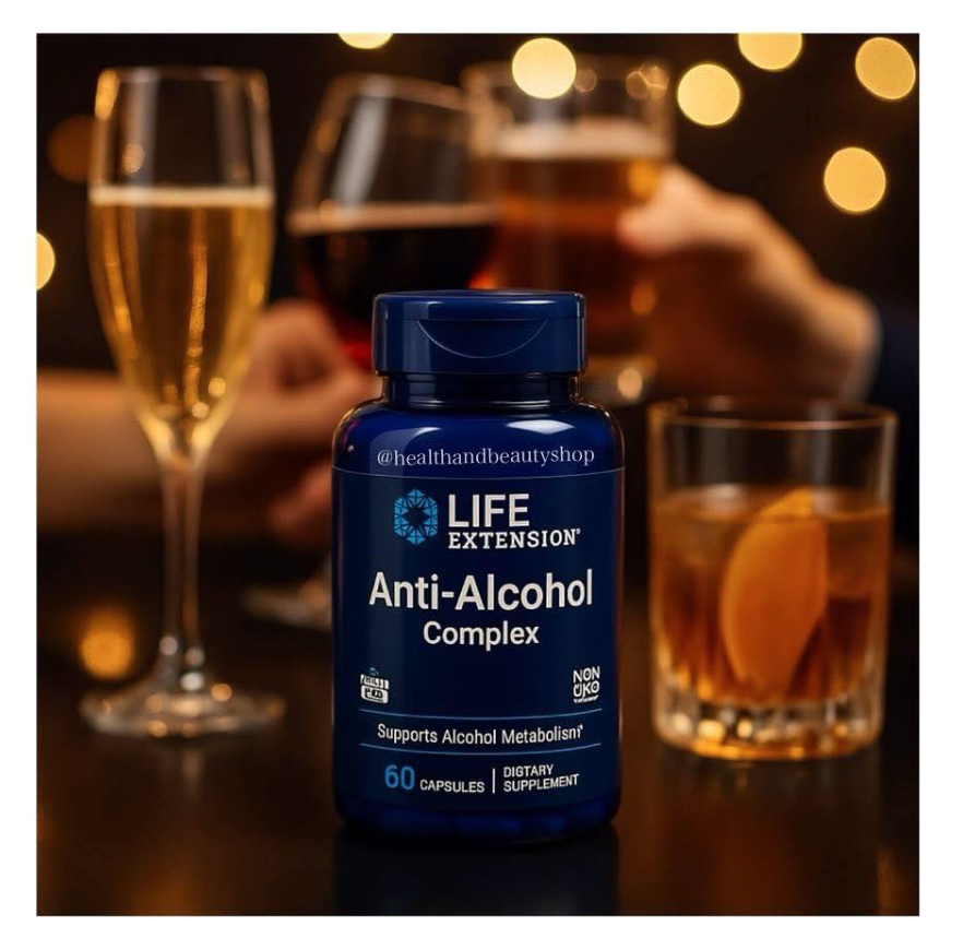 Life Extension, Anti-Alcohol, Protection Complex, 60 Vegetarian Capsules