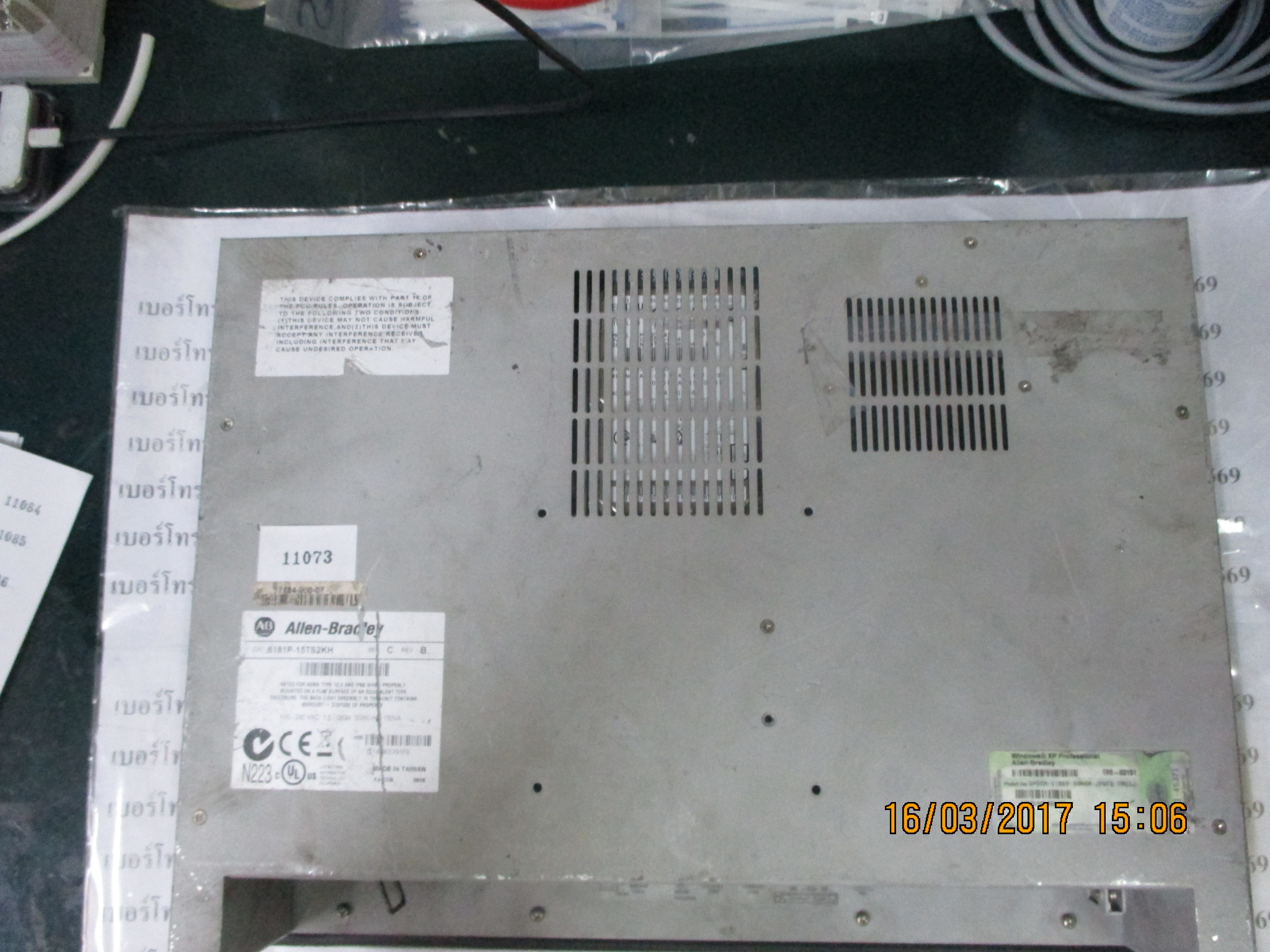 LCD TOUCH SCREEN “ ALLEN-BRADLEY ” รุ่น 6181P-15TS2KH