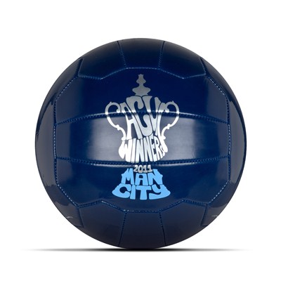 ลูกฟุตบอล ฟุตบอล สโมสรแมนเชสเตอร์ ซิตีิ - FA CUP WINNERS 2011 ใหม่ / MANCHESTER CITY Football Club Ball - FA CUP WINNERS 2011 NEW