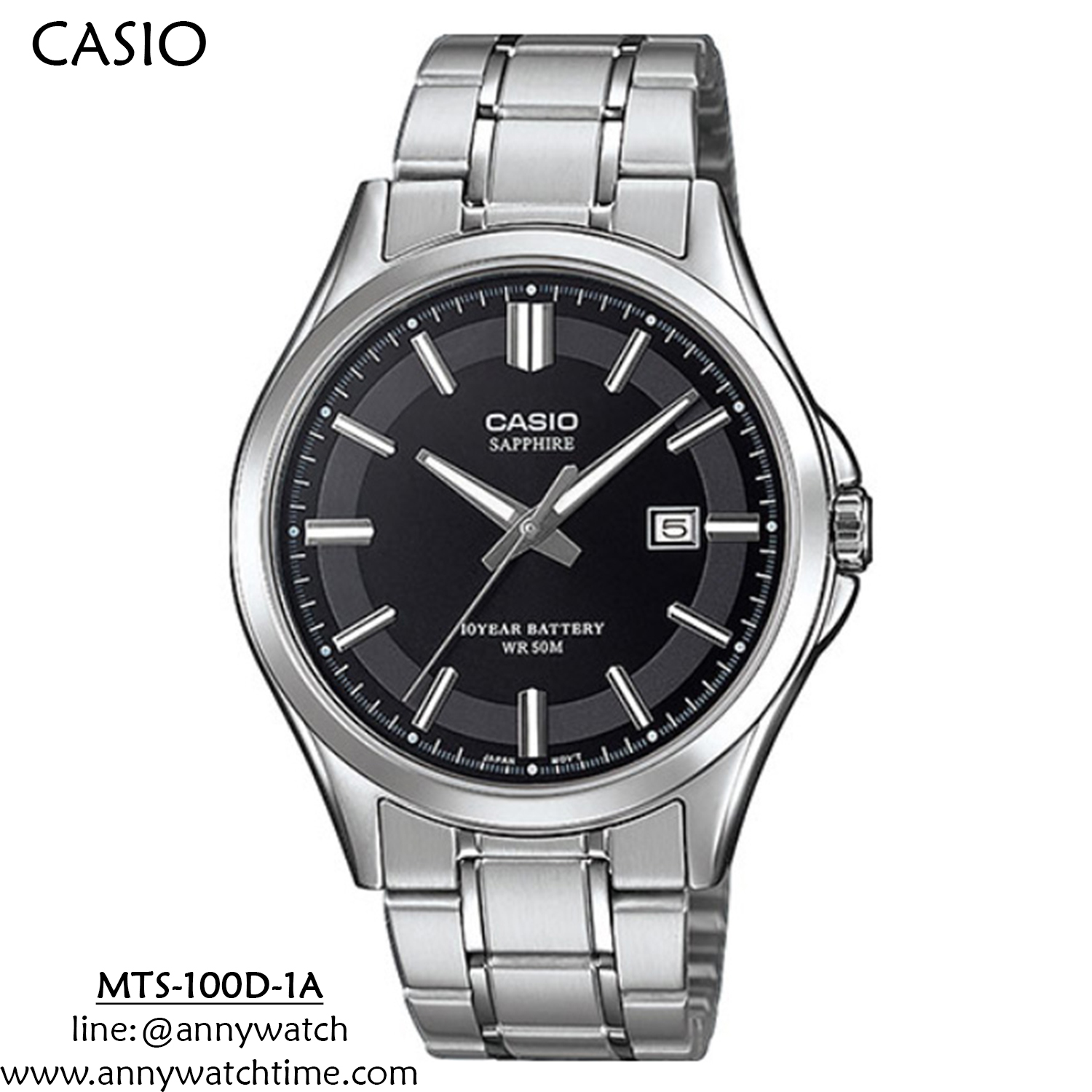CASIO MTS-100D-1A