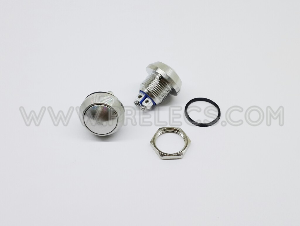 Push button switch Stainless กดติดปล่อยดับ 12mm