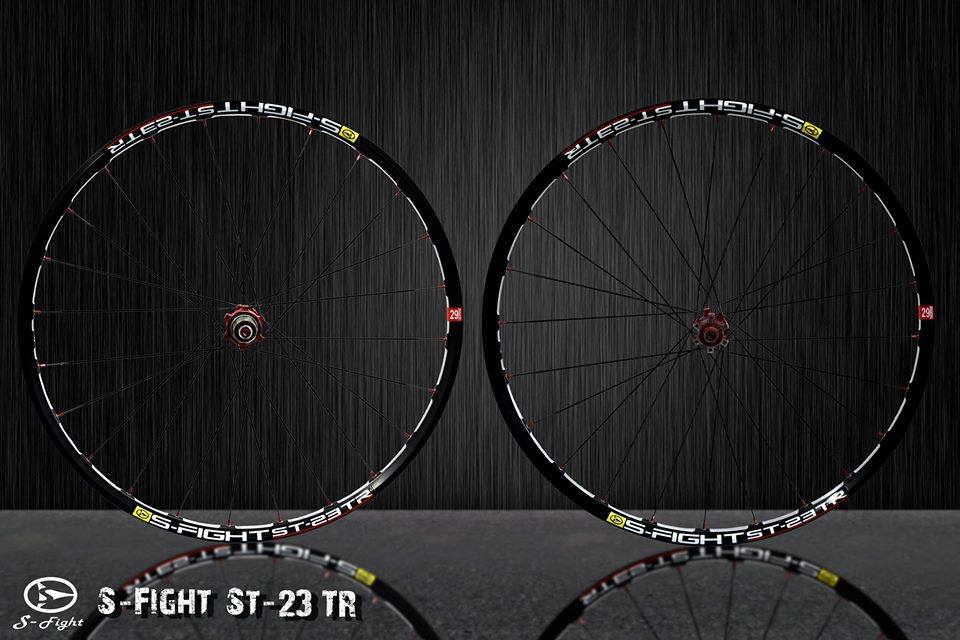 ชุดล้อสำเร็จล้อเสือภูเขา S-Fight ST23TR ดุมคาร์บ้อนแบริ่ง Disc Brake ,27.5", S291-27.5