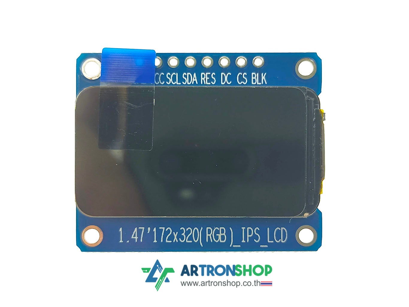 จอ TFT LCD 1.47 นิ้ว 172*320 ST7789 SPI