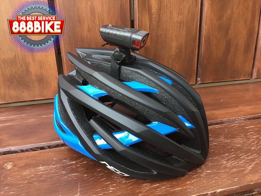 ไฟหน้าสำหรับติดหมวก 2in1 ชาร์จ USB HJ-050