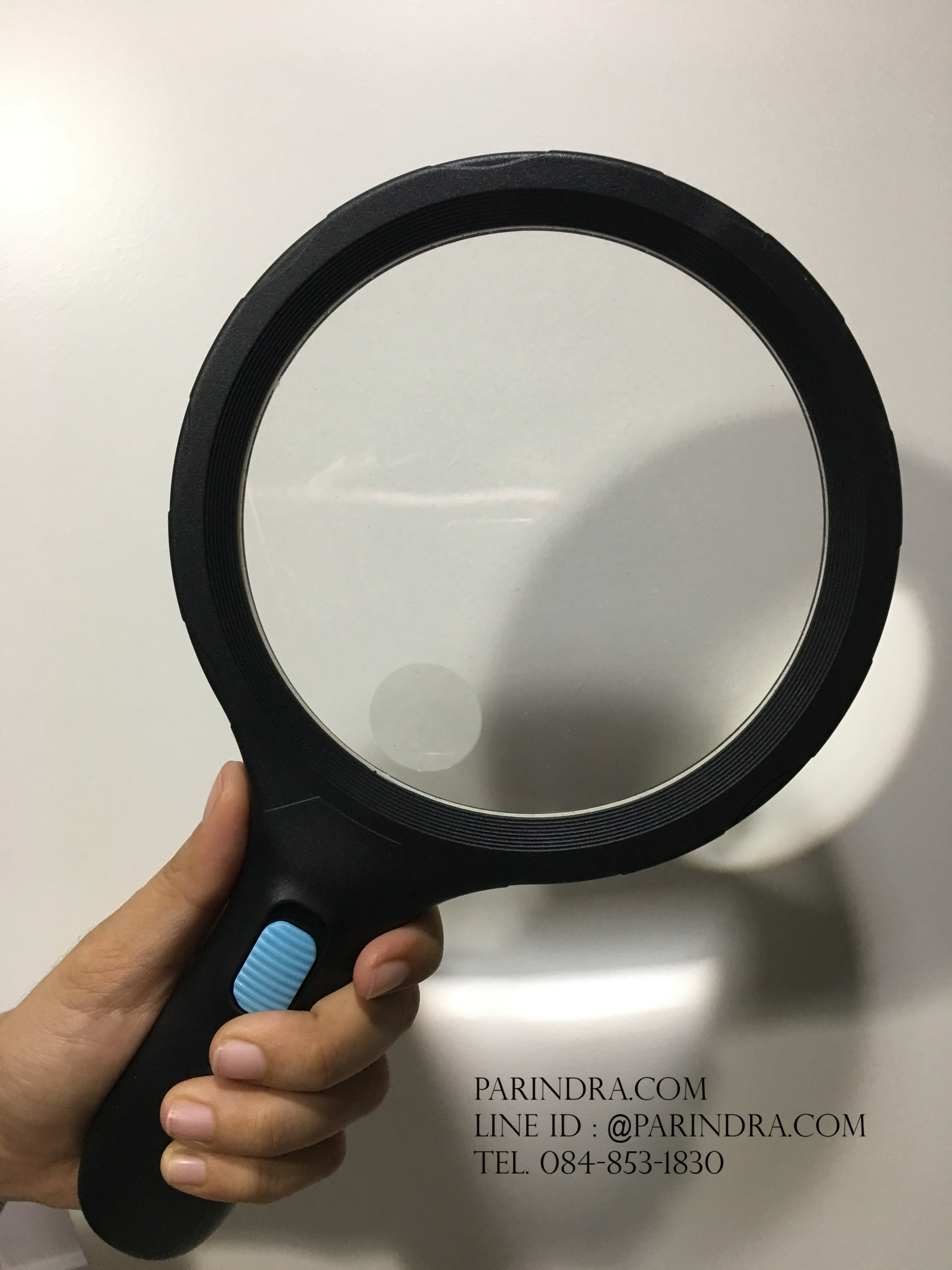 แว่นขยายขนาดใหญ่ มีไฟ Led light สำหรับส่องแสตมป์ หรือ การอ่านหนังสือ