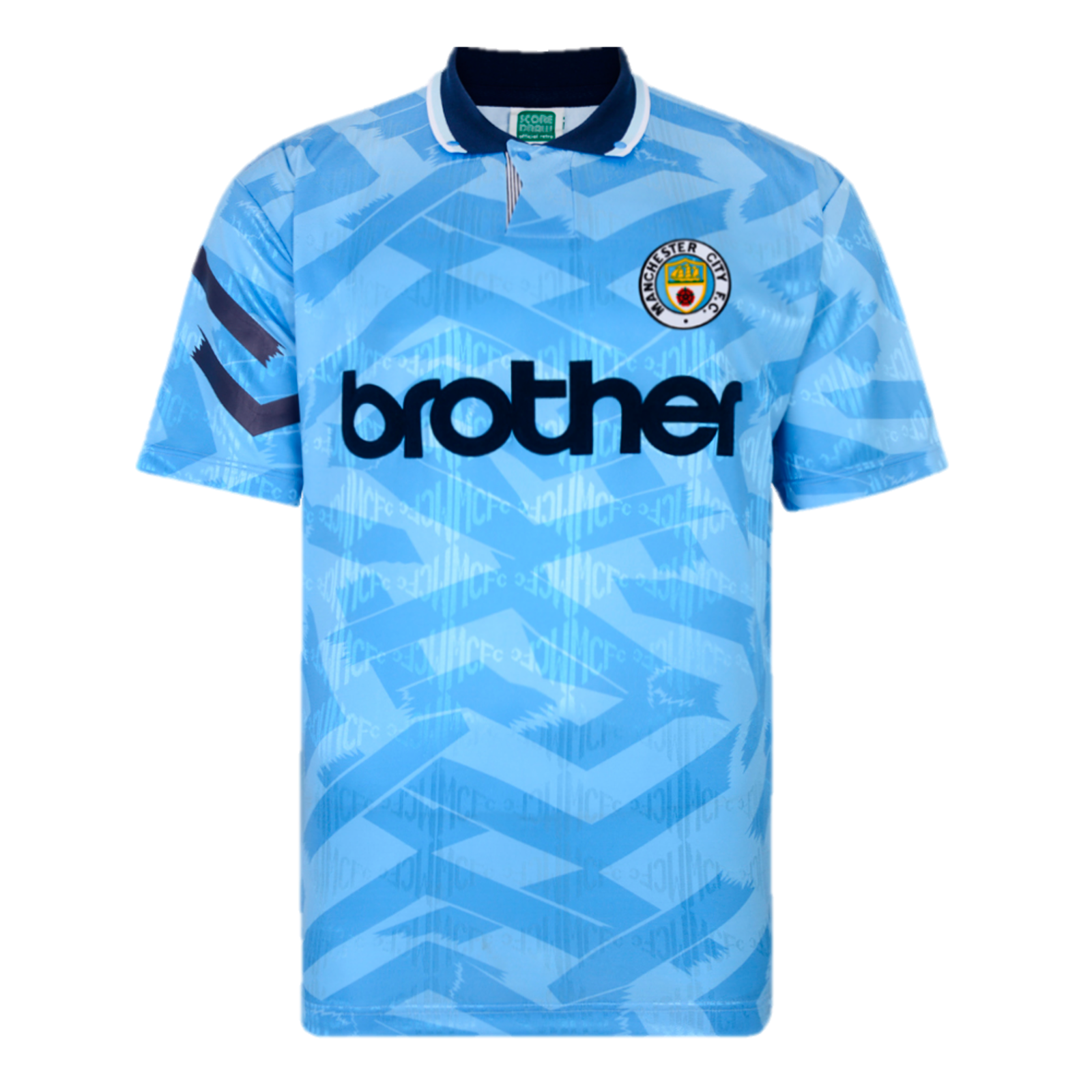 เสื้อแมนเชสเตอร์ ซิตี้ย้อนยุค 1992 Home Shirt ของแท้