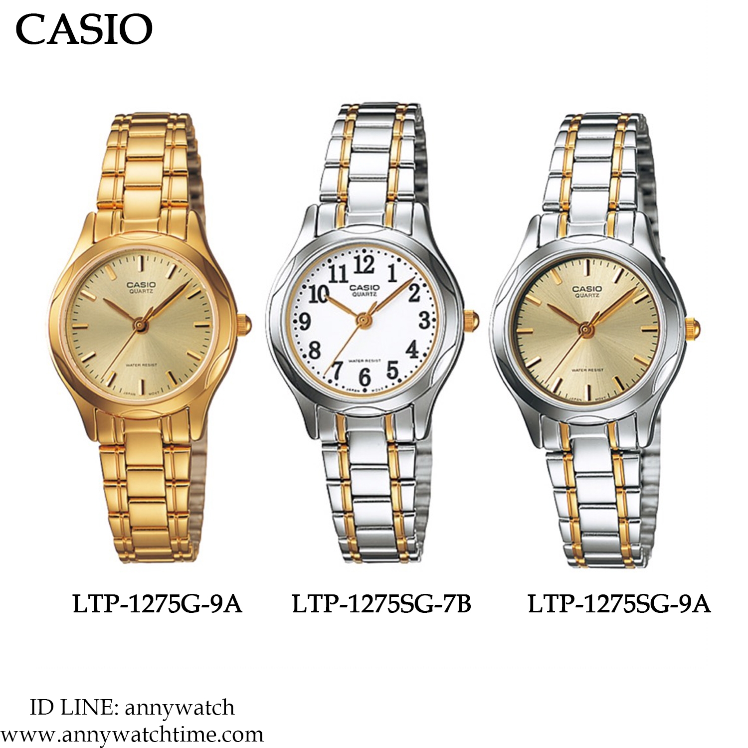CASIO LTP-1275SG-7B