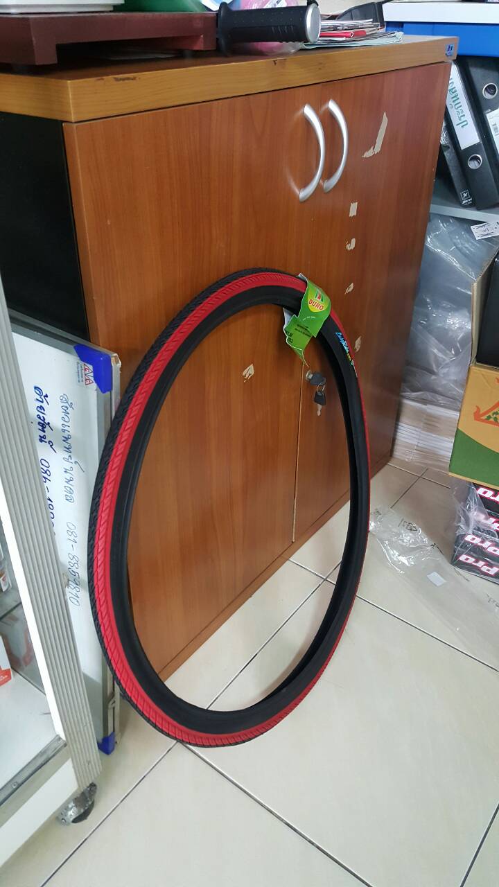 ยางนอกขอบลวด DURO Easy Rider ขนาด 26x1.5 ขอบสี ,DB-7053