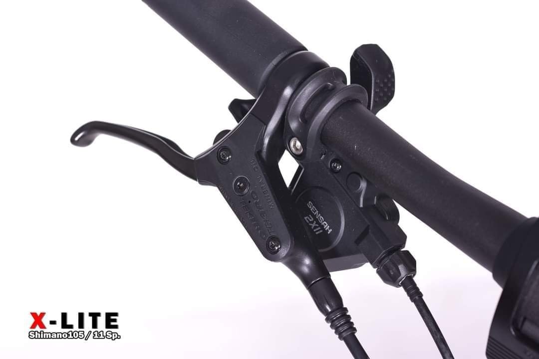 จักรยานพับได้ BACKER X-LITE 16 เฟรมอลู วงล้อ 16 นิ้ว เกียร์ชิมาโน่ 105 mix