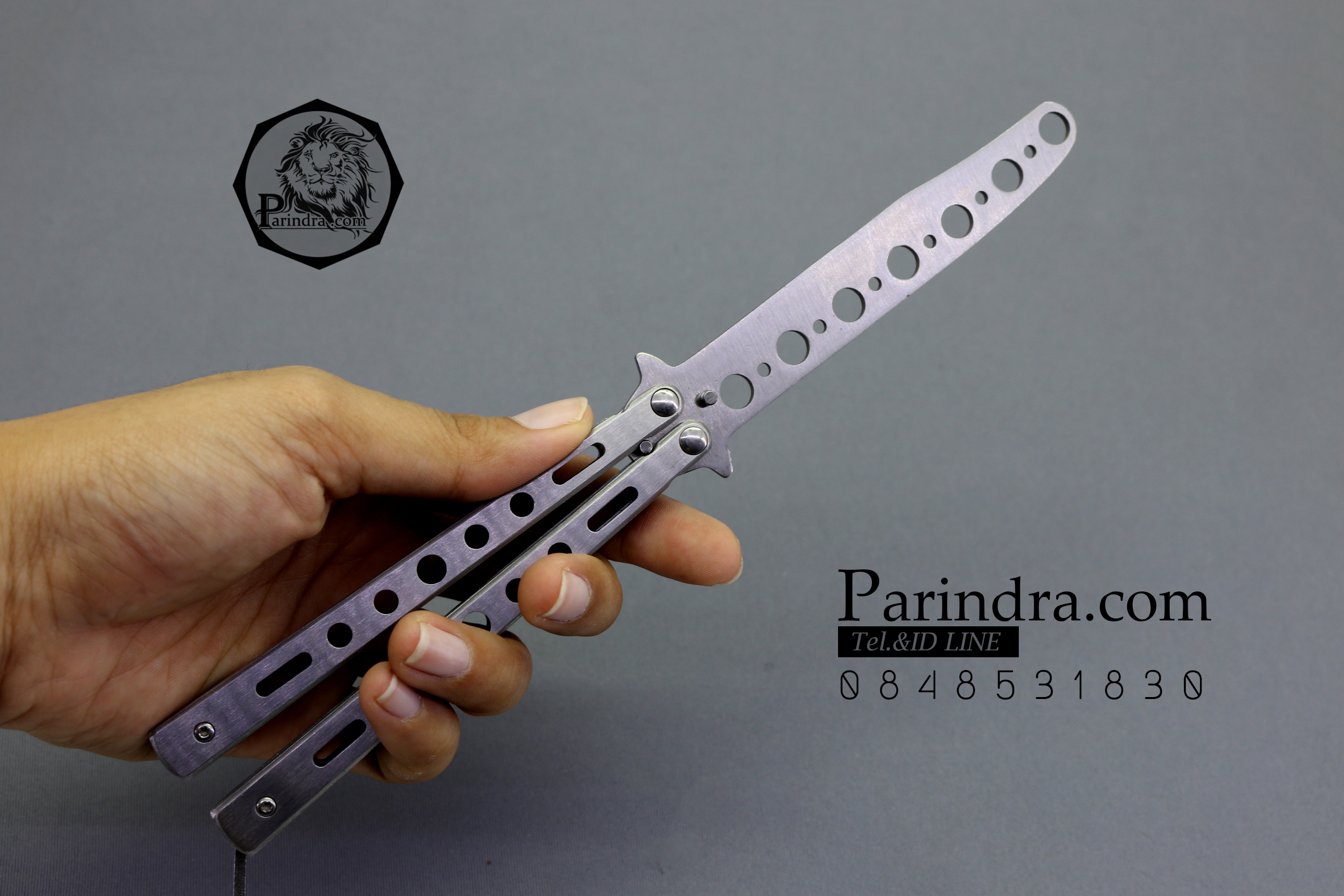 มีดบาลีซอง Benchmade Balisong มีดควง มีดปีกผีเสื้อ ไม่มีคม สำหรับการฝึกควง ขนาด 9 นิ้ว (OEM) BLA004