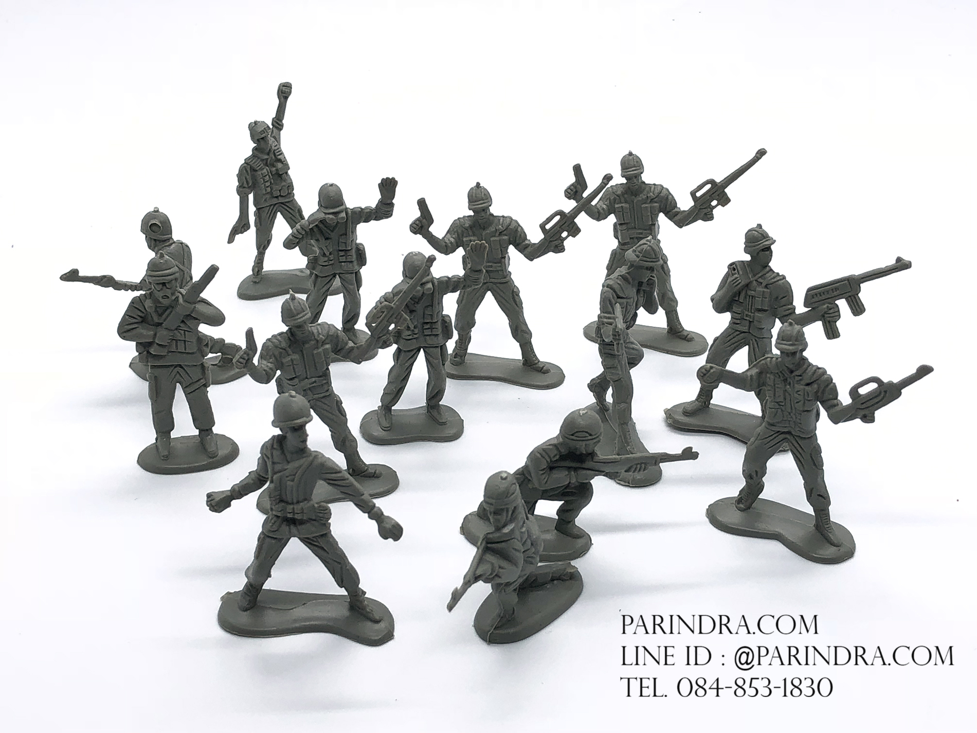 โมเดลทหารจิ๋ว สีเทา