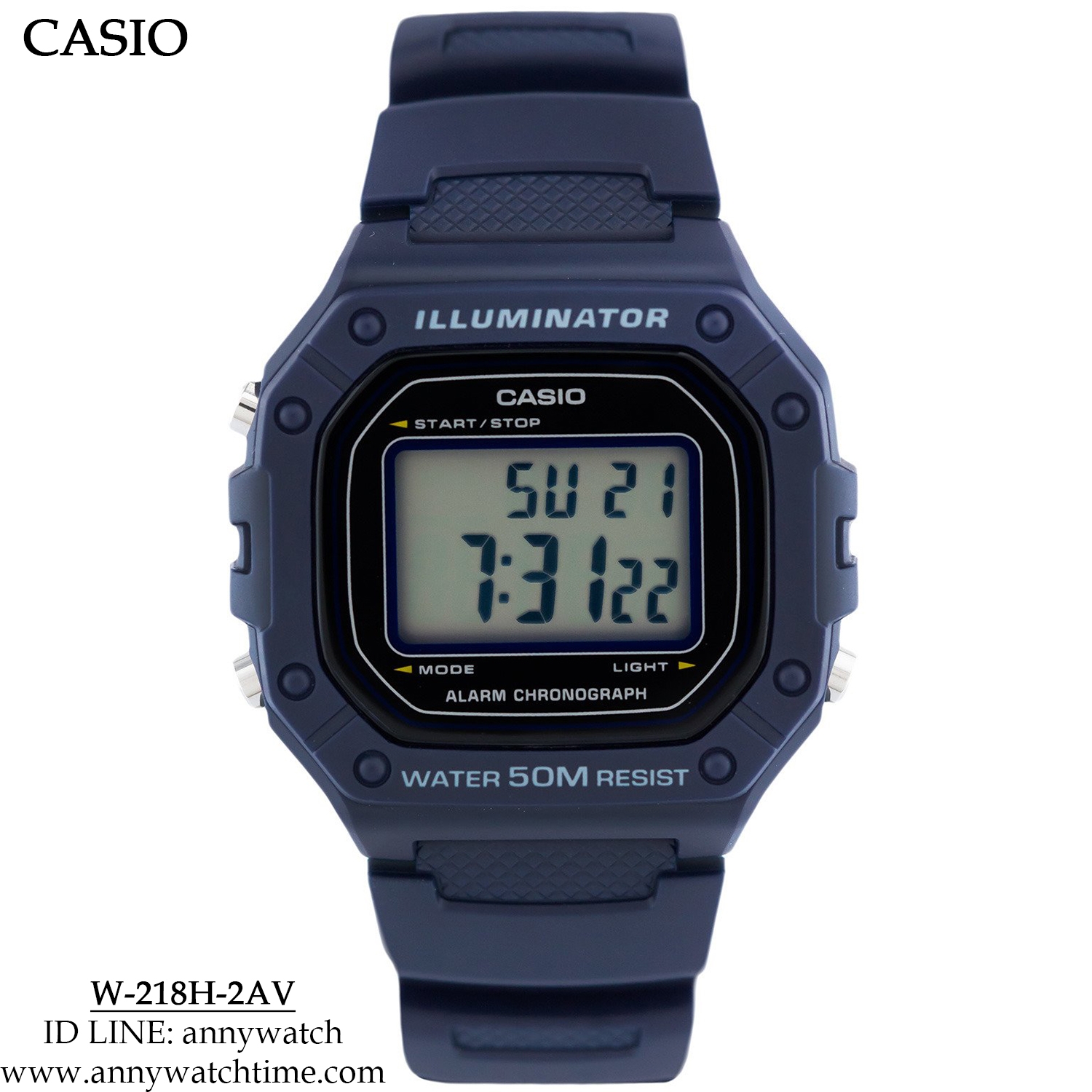 CASIO W-218H-2AV