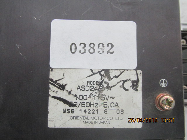 ASD24B-A SERVO DRIVE " OREINTAL "