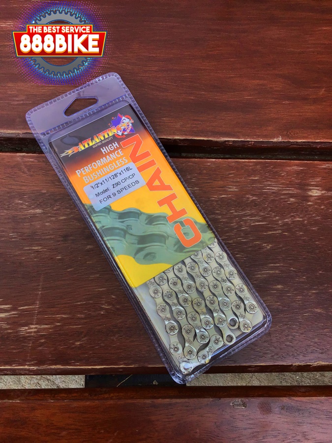 โซ่จักรยาน ATLANTIS, Z90 bicycle speed โซ่ 9 Speeds Chain