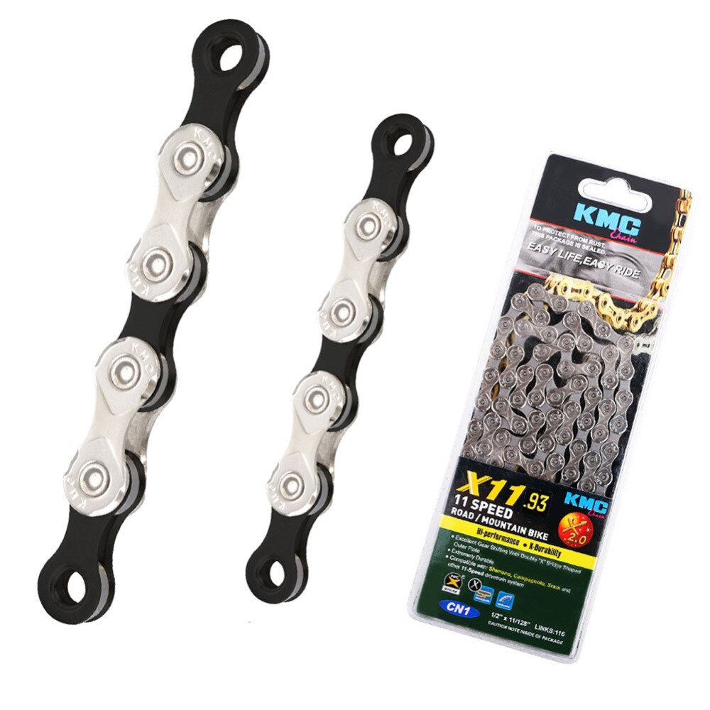 โซ่เกียร์ KMC Chain 11 สปีด รุ่น X11.93 ยาว116 ข้อ พร้อมข้อต่อโซ่ มีแพ็คกล่อง
