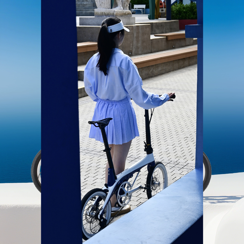 จักรยานพับ Lidrop Hapy Pet Retro Max 2025 | คาร์บอนไฟเบอร์ 5 สปีด ล้อ 16 นิ้ว น้ำหนักเบาเพียง 7.6 กก.