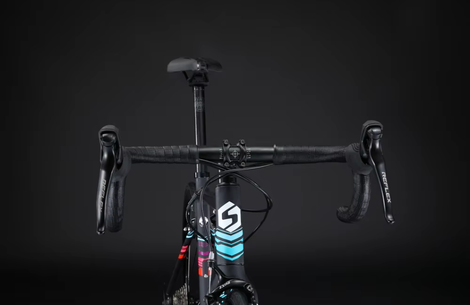 จักรยานเสือหมอบ SUNPEED TRITON | เฟรมอลูมิเนียม | เกียร์ SENSAH REFLEX 16 สปีด | ล้อ 700C | สีเทา น้ำเงิน ดำ