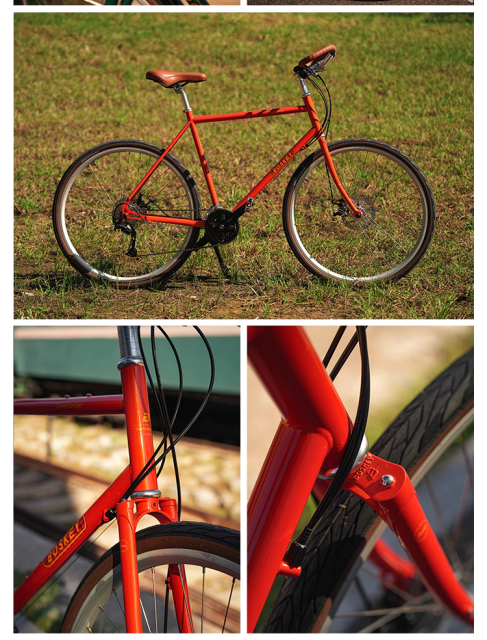 BOSKEY Overlander Cro-Mo 4130 Steel Frame – กรอบจักรยานกราเวลสตีลโครโมลี รับน้ำหนักได้สูง พร้อมช่องติดตั้งดิสก์เบรก