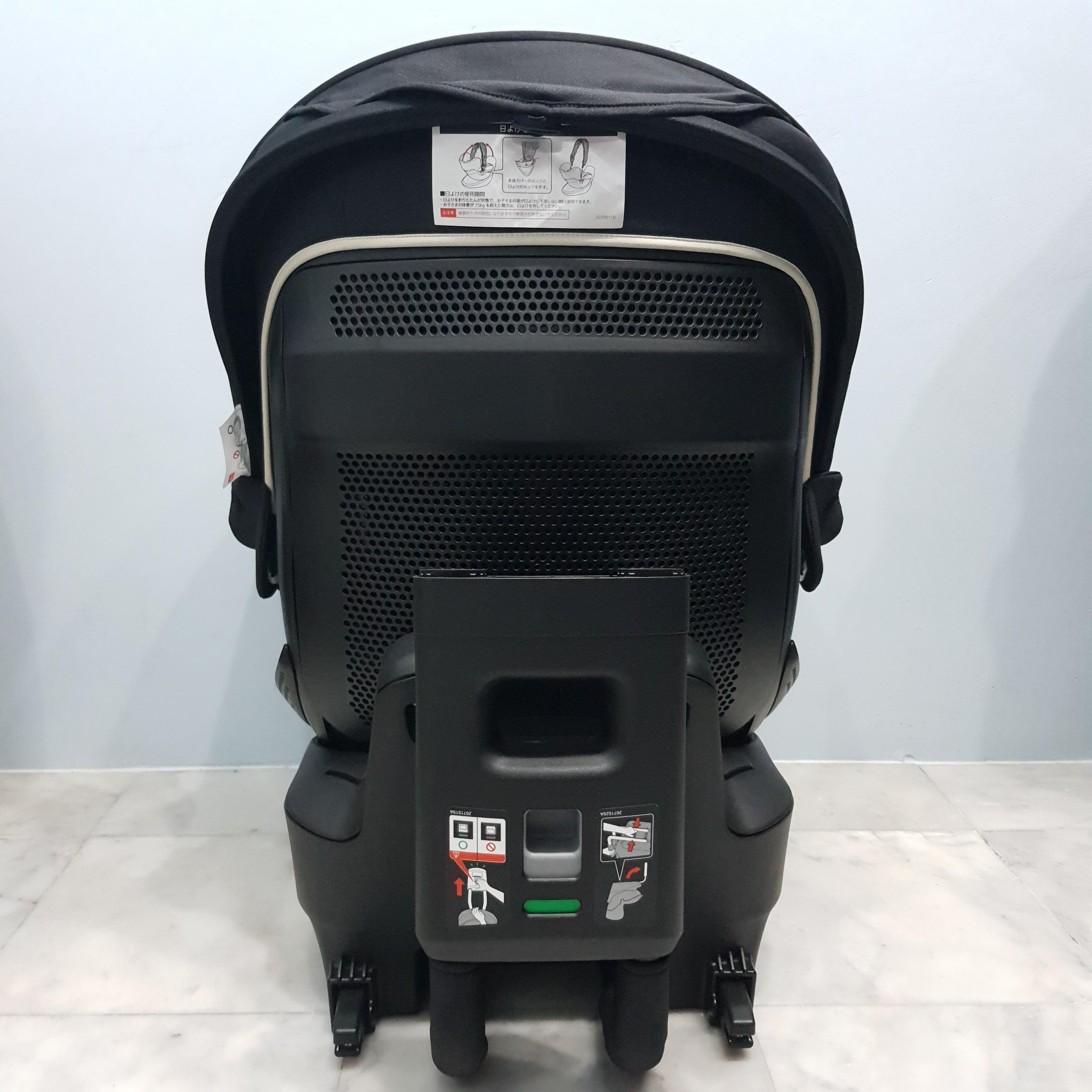 Ailebebe Kurutto 5i (isofix) grance สีดำ