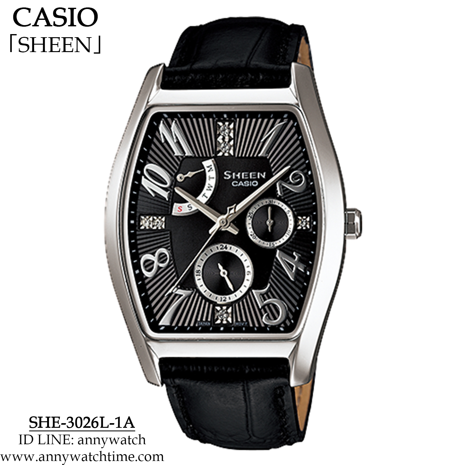 CASIO SHE-3026L-1A
