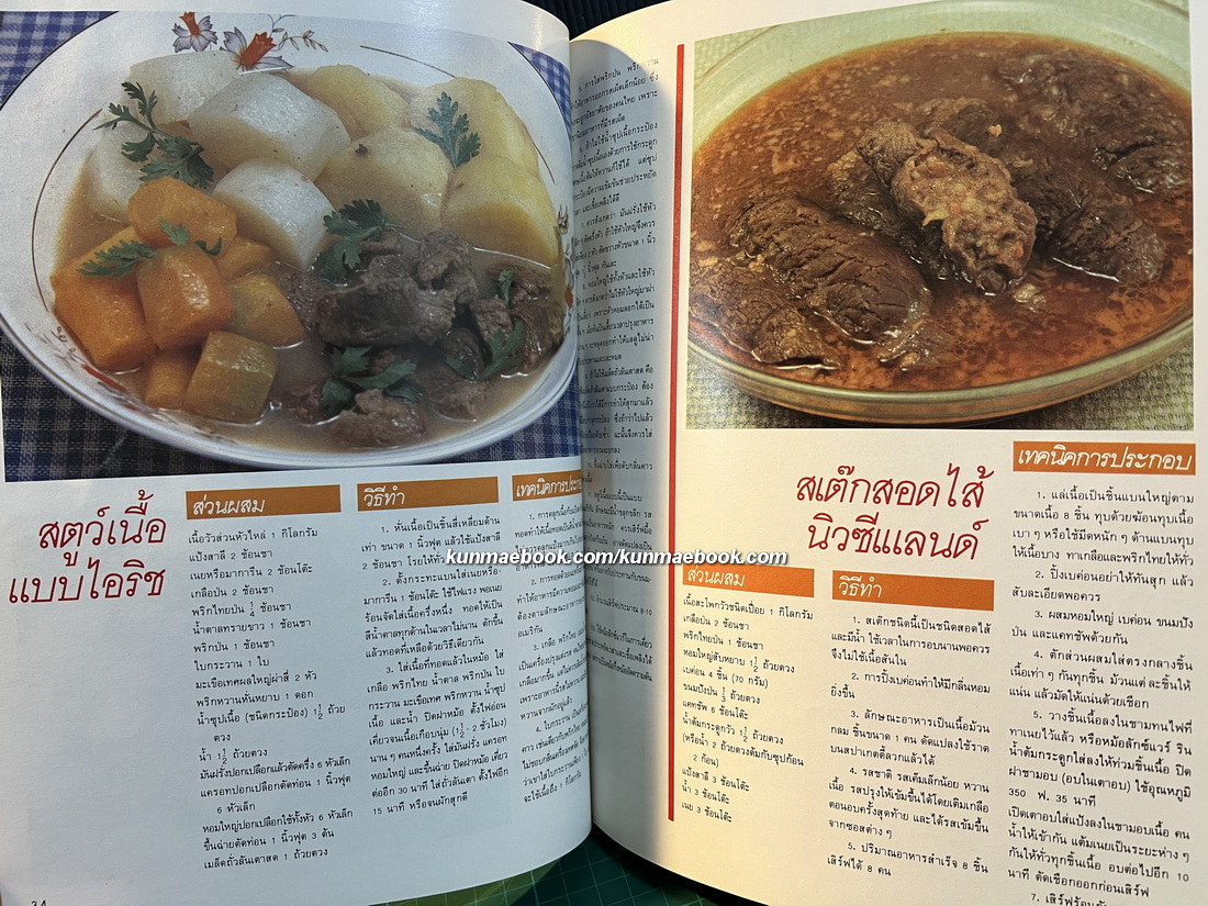 ตำรับอาหาร ชุดที่ 3 โดย อาจารย์ จรรยา สุบรรณ์