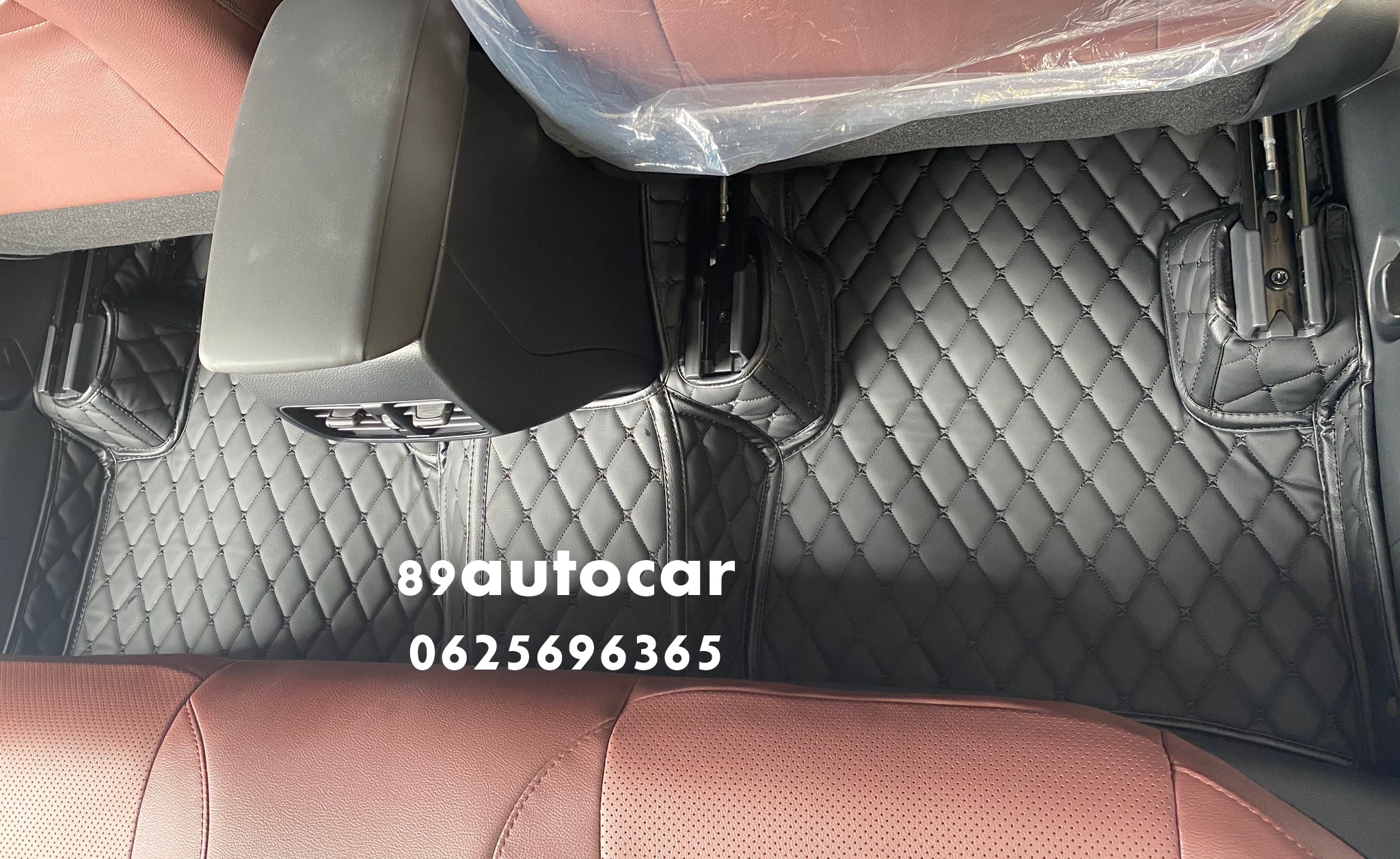 พรม6D ปูพื้นรถยนต์ All New Toyota Collora Cross เข้ารูป