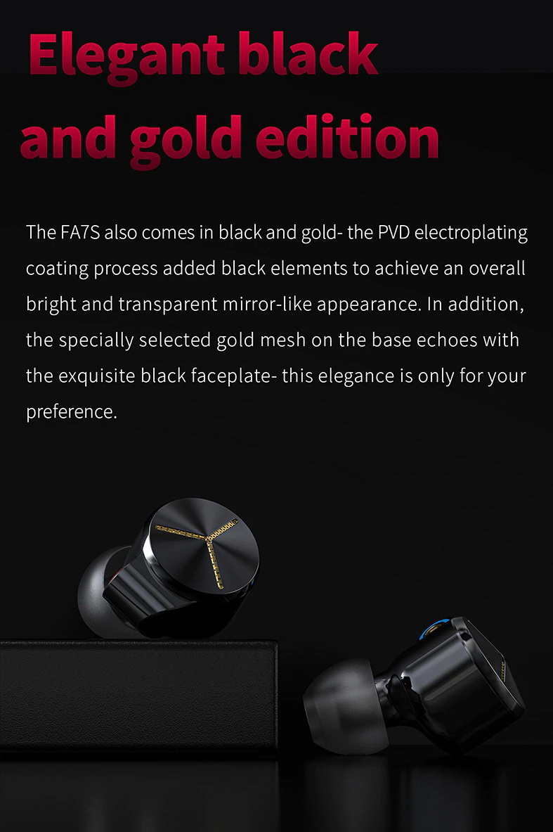 ขาย FiiO FA7S หูฟัง IEMs 6 ไดรเวอร์ 6 Knowles BA รองรับ Hi-Res ประกันศูนย์ไทย