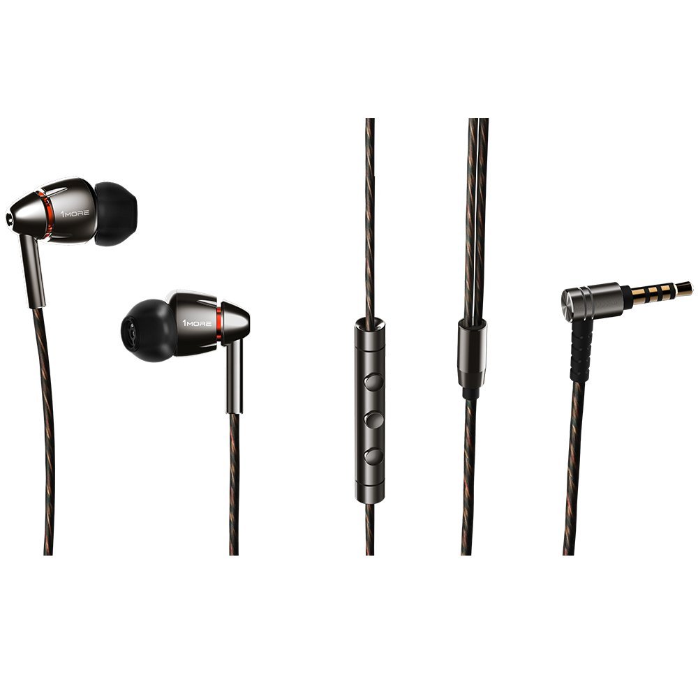 ขาย 1MORE Quad Driver สุดยอดหูฟัง Hybrid 4 ไดรเวอร์ 3BA + 1Carbon Dynamic ตัว Top ระดับ HiFi