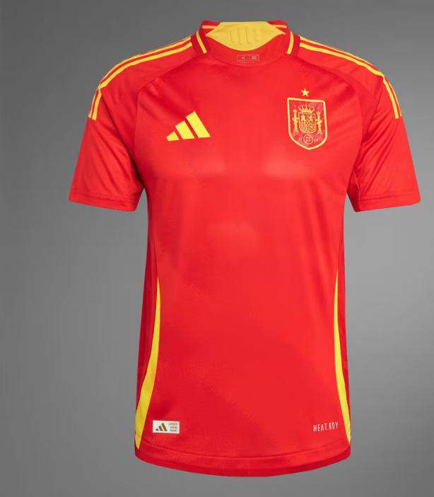 เสื้อทีมชาติสเปน 2024-2025 Authentic Home ทีมเหย้าเวอร์ชั่นนักเตะของแท้