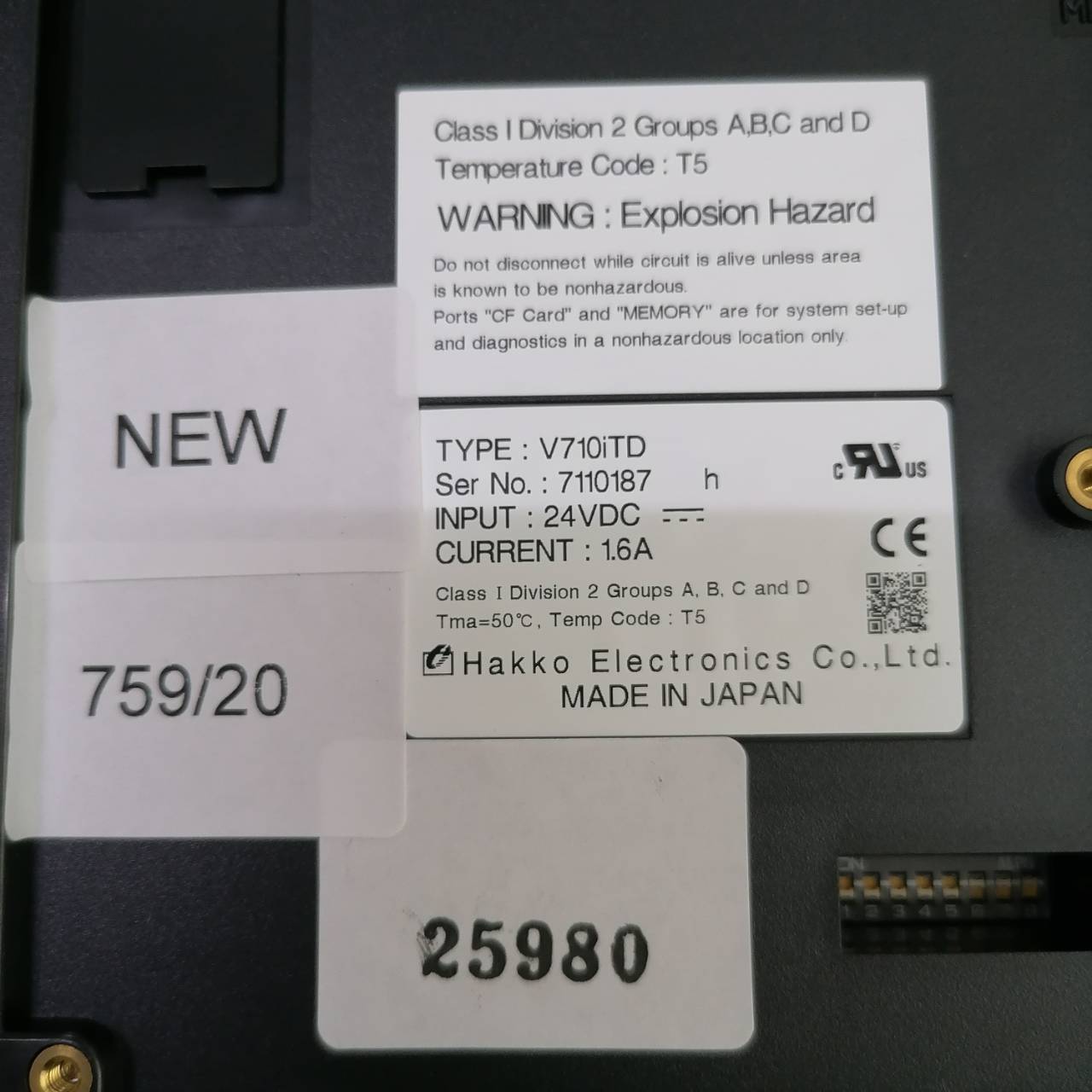 V710ITD HMI " HAKKO "