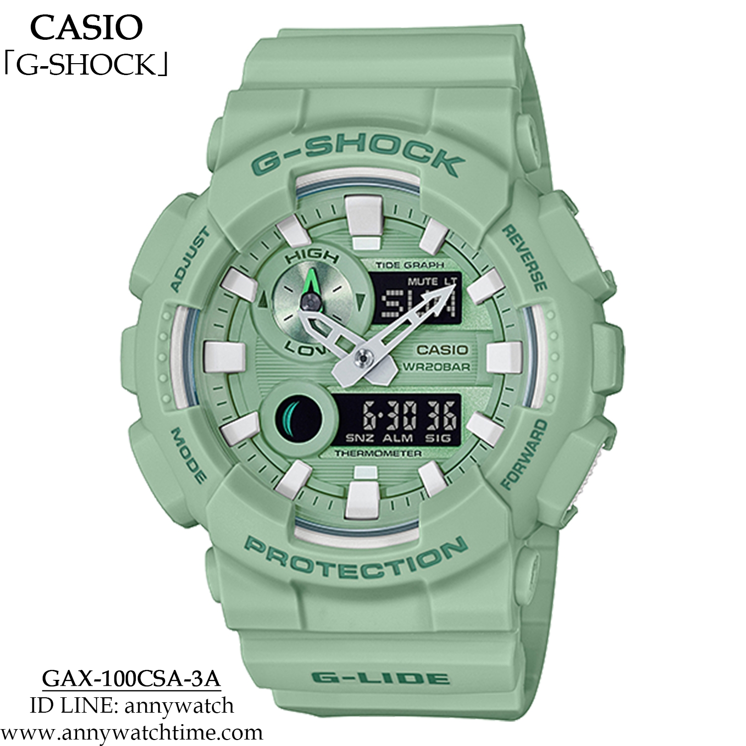 G-SHOCK GAX-100CSA-3A