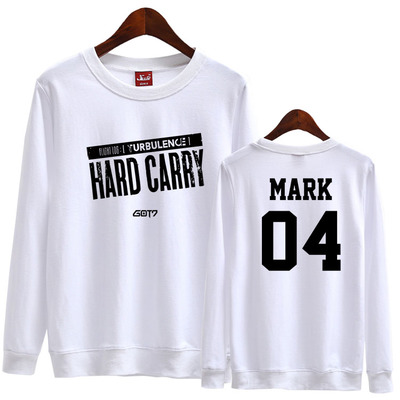 เสื้อแขนยาว (Sweater) GOT7 Hard Carry (ชื่อเมมเบอร์)