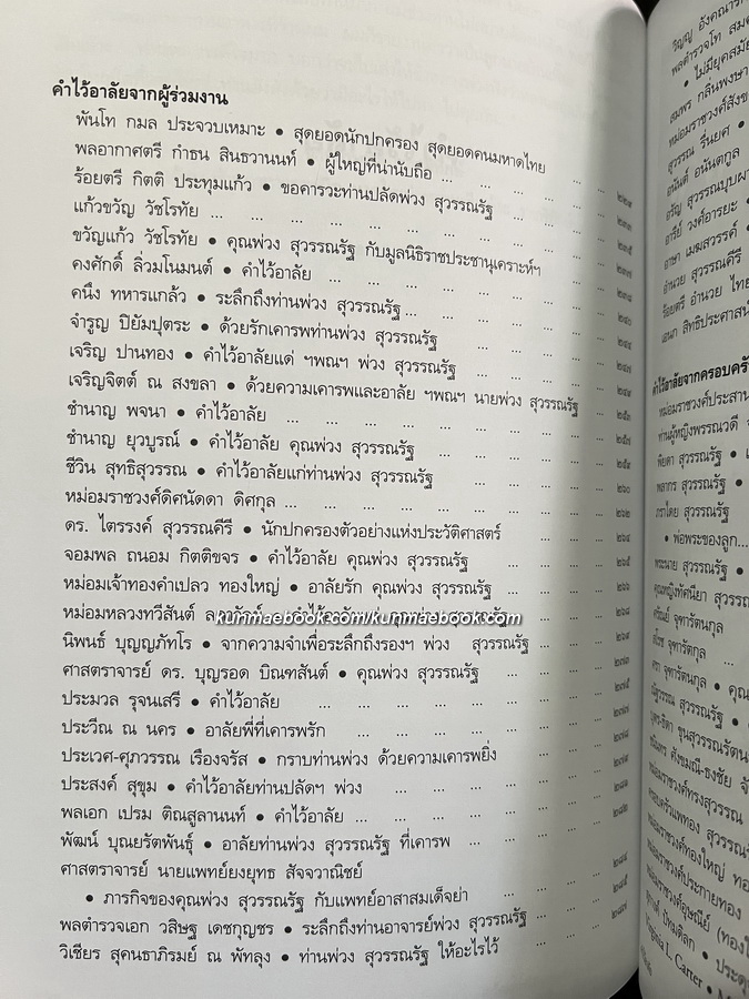 ที่ระลึก พ่วง สุวรรณรัฐ