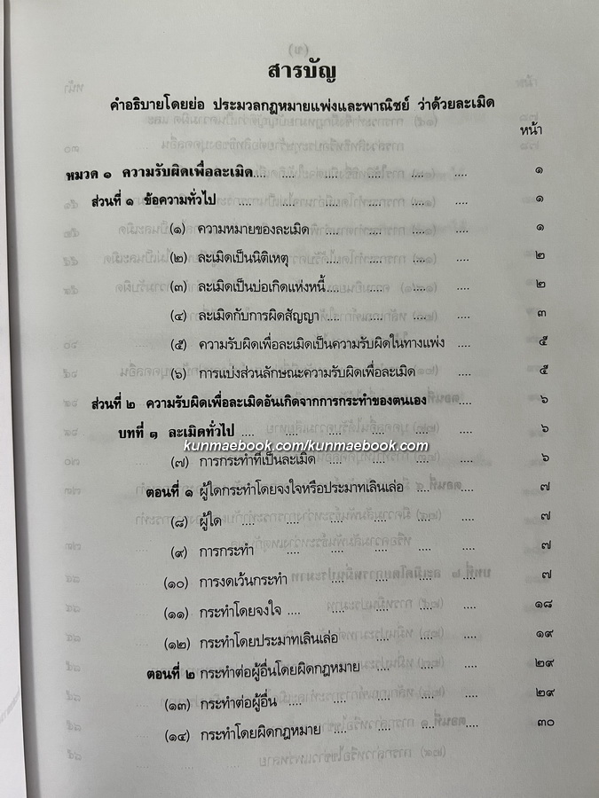 ราชทูตโกษาปาน และ คำอธิบายกฎหมายว่าด้วย ละเมิด อนุสรณ์ นางจรีย์ สนองชาติ